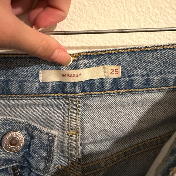 Levi's Light Blue Women's Straight Jeans - Picture 3 of 3